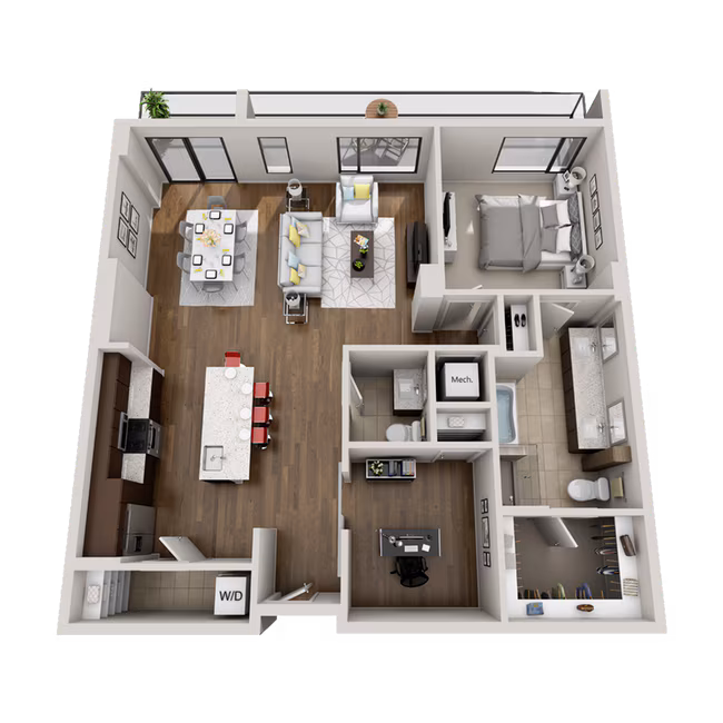 The Oak 1-335 floor plan